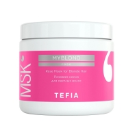 Tefia MyBlond - Маска для светлых волос розовая, 500 мл tefia myblond шампунь для светлых волос карамельный 300 мл