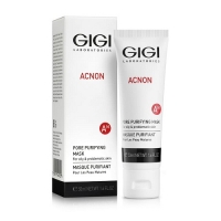 GIGI - Маска для глубокого очищения пор Pore Purifying Mask, 50 мл rusk маска для волос с активированным углем puremix activated charcoal purifying mask