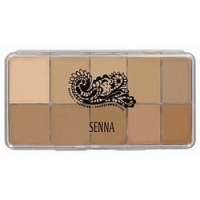 

Senna Slipcover Cream to Powder Palette Foundation 1 Light-Medium - Палетка кремовых тональных основ, 76 г