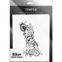 

Temptu Pro Transfer Multi-Pack Biker - Трансферная татуировка