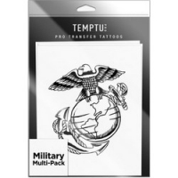 

Temptu Pro Transfer Multi-Pack Military - Трансферная татуировка