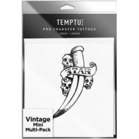 

Temptu Pro Transfer Mini Multi-Pack Vintage - Трансферная татуировка