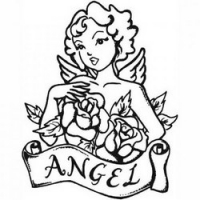 

Temptu Pro Transfer Sweet Angel - Трансферная татуировка
