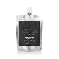 Kaaral Blonde Elevation Charcoal Black Cream Lightener - Черный угольный осветляющий крем для волос, 250 мл