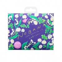 Charley Nobana - Соль-саше для ванн увлажняющая Белый клевер и лилия с ароматом цветущих лилий, 30 г