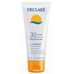 Фото Declare Anti-Wrinkle Sun Cream SPF 30 - Крем солнцезащитный с омолаживающим действием, 75 мл