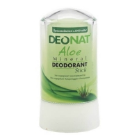 DeoNat - Дезодорант кристалл с соком алоэ вера, 60 г - фото 1