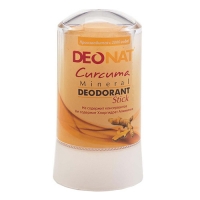 DeoNat - Дезодорант кристалл с куркумой, 60 г