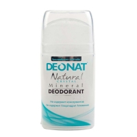 DeoNat - Дезодорант кристалл овальный цельный, 100 г - фото 1