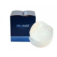 DeoNat - Дезодорант кристалл природный в подарочной коробочке, 155 г