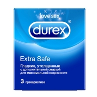 Durex Extra Safe - Презервативы №3 durex intense orgasmic презервативы рельефные 3 3 шт