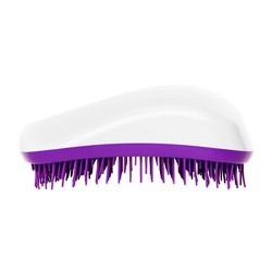 Фото Dessata Hair Brush Original White-Purple - Расческа для волос, Белый-Фиолетовый