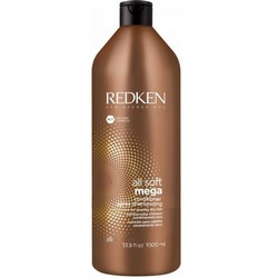 Redken All Soft Mega Conditioner - Кондиционер для очень сухих и жестких волос, 1000 мл фото Фото Redken All Soft Mega Conditioner - Кондиционер для очень сухих и жестких волос, 1000 мл