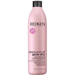Redken Diamond Oil Glow Dry Shampoo - Шампунь для легкости расчесывания волос, 500 мл фото Фото Redken Diamond Oil Glow Dry Shampoo - Шампунь для легкости расчесывания волос, 500 мл