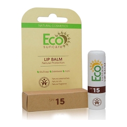 Фото Eco Suncare Natural Sun Protection Lip Balm SPF 15 - Натуральный солнцезащитный бальзам для губ, 5 мл