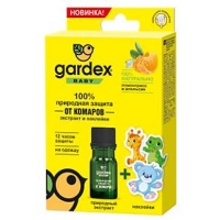 

Gardex Baby - 100% Природная защита от комаров экстракт и наклейки