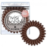 Фото Invisibobble Power Pretzel Brown - Резинка-браслет для волос, цвет коричневый, 3 шт.