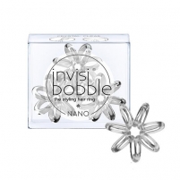 Фото Invisibobble - Резинка для волос Crystal Clear (с подвесом) прозрачный 3 шт.