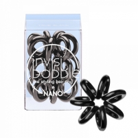 Фото Резинка для волос invisibobble NANO True Black (с подвесом) черный