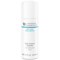 Фото Janssen Cosmetics Mild Creamy Cleanser - Эмульсия нежная для лица очищающая, 30 мл