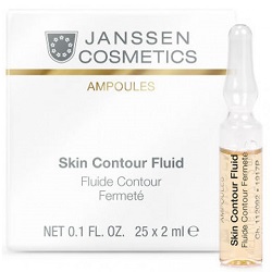 Фото Janssen Cosmetics Skin Contour Fluid Anti-age - Сыворотка-лифтинг в ампулах с пептидами, 2 мл