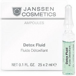 Фото Janssen Cosmetics Ampoules Detox Fluid - Сыворотка-детокс в ампулах, 2 мл