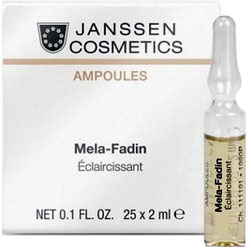 Фото Janssen Cosmetics Мela-Fadin - Концентрат мелафадин для пигментированной кожи в ампуле, 2 мл