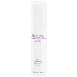 Фото Janssen AHA Face Cream - Крем легкий, активный с фруктовыми кислотами, 150 мл