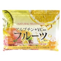 Japan Gals - Курс натуральных масок для лица с фруктовыми экстрактами, 30 шт