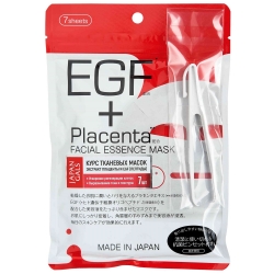 Фото Japan Gals Facial Essential - Маски для лица с плацентой, 7 шт.