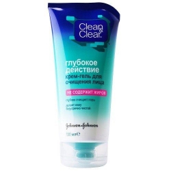 Фото Johnson & Johnson Clean & Clear - Крем - гель для очищения лица, 150 мл