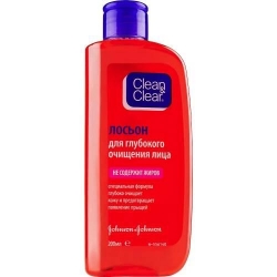 Фото Johnson & Johnson Clean & Clear - Лосьон для глубокого очищения лица, 200 мл