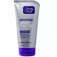 Johnson & Johnson Clean & Clear Advantage - Ежедневный гель для умывания от прыщей, 150 мл - фото 1