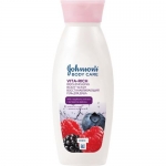 Фото Johnson & Johnson Care Vita-Rich Replenising Body Wash - Восстанавливающий гель для душа с экстрактом малины c ароматом лесных ягод, 250 мл