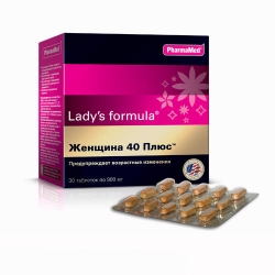 Фото Lady's Formula - "Женщина 40 плюс" таблетки №30