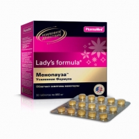Фото Lady's Formula - "Менопауза Усиленная Формула" таблетки 860 мг №30