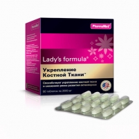 Фото Lady's Formula - "Для укрепления костной ткани" таблетки 2г  №60