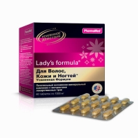 Lady's Formula - "Для волос кожи и ногтей усиленная формула " таблетки 1,0 г №60 - фото 1