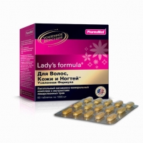 Фото Lady's Formula - "Для волос кожи и ногтей усиленная формула " таблетки 1,0 г №60