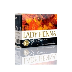 Фото Lady Henna - Краска для волос на основе хны Черный индиго (№2), 60 гр