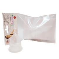 LilaCup - Чаша менструальная Практик, прозрачная, размер S, 1 шт