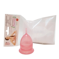 LilaCup - Чаша менструальная Практик, красная, размер L, 1 шт