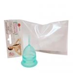 Фото LilaCup - Чаша менструальная Практик, изумрудная, размер S, 1 шт
