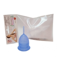 LilaCup - Чаша менструальная Практик, синяя, размер S, 1 шт - фото 1