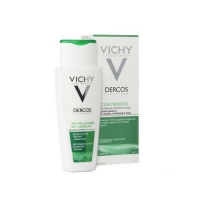 Vichy Dercos - Шампунь-уход против перхоти для сухой кожи головы, 390 мл vichy дезодорант аэрозоль 48ч против избыточного потоотделения