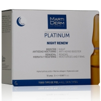 Martiderm Platinum - Ампулы «Ночное восстановление», 10 х 2 мл