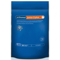 Orthomol Junior Omega Plus - Ириски жевательные для детей от 4-х лет, №30 mirrolla витаминный комплекс для детей витагель со вкусом клубники