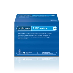 Фото Orthomol AMD Extra - Витаминный комплекс для лечения и профилактики возрастной макулярной дегенерации, №120