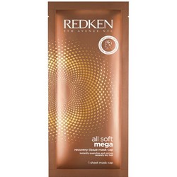 Redken All Soft Mega - Тканевая маска для очень сухих и жестких волос, 10 шт фото Фото Redken All Soft Mega - Тканевая маска для очень сухих и жестких волос, 10 шт
