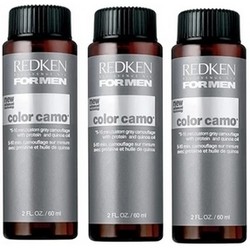 Фото Redken Color Camo Dark Ash - Камуфляж для волос, темный пепельный, 3*60 мл